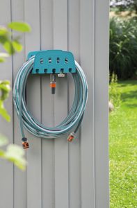 GARDENA Rack-Zubehör 00241-20 Slanghouder voor aan de muur 0 mm 1 stuk(s) Zwart