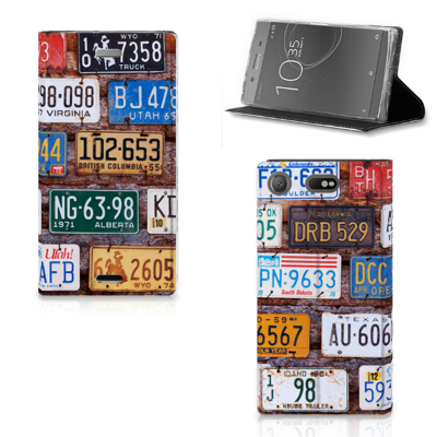 Sony Xperia XZ1 Compact Stand Case Kentekenplaten