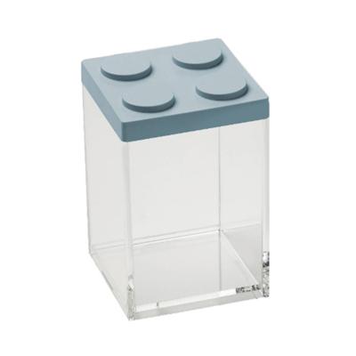 Omada - Brickstore Opbergbox 1 liter - Kunststof - Transparant Omada - Brickstore Opbergbox 1 liter - Kunststof - Transparant