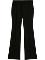 AMI Paris pantalon de tailleur à coupe évasée - Noir