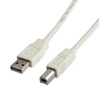 ITB RO11.99.8831 USB-kabel USB 2.0 3 m USB A USB B Wit - thumbnail