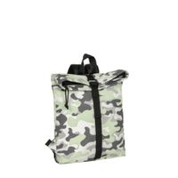 New Rebels Mart Los Angeles Camouflage Mint 7L Rolltop Rugzak Waterafstotend