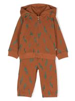 Stella McCartney Kids survêtement à imprimé graphique - Marron