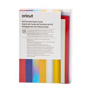 Cricut Insert Cards FOIL Celebration R10 Kaartenset Rood, Blauw