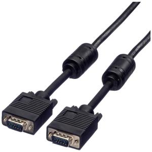 ROLINE HQ VGA kabel HD15 M/M met ferrietkern 20,0m