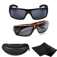 Polaris Zonnebril - Zwart & Tortoise