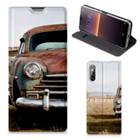 Sony Xperia L4 Stand Case Vintage Auto - thumbnail