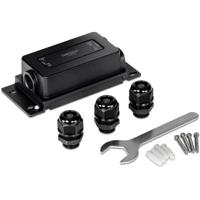 TRENDnet 2-poorts industriële outdoor Gigabit PoE extender, geharde IP67 extreme temperatuur nominale behuizing, verlengt 100 m voor totale afstand tot 200 m (650 ft.) voor maximaal 2 apparaten,