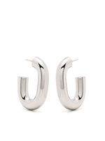 Rabanne boucles d'oreilles XL Link - Argent - thumbnail