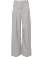 Gestuz pantalon de tailleur PaulaGZ à fines rayures - Gris