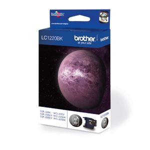 Brother LC-1220BK inktcartridge 1 stuk(s) Origineel Zwart