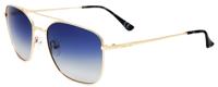 Polar zonnebril Aviator 889 heren gepolariseerd Cat. 4 goud