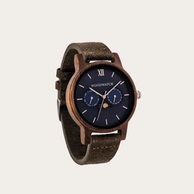 Houten Horloge Mariner Khaki