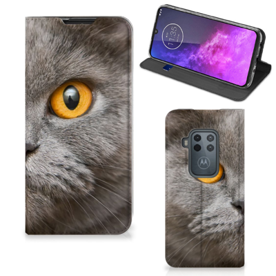 Hoesje maken Motorola One Zoom Britse Korthaar