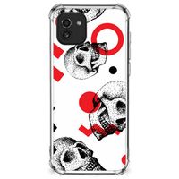 Extreme Case Samsung Galaxy A03 Skull Red - thumbnail