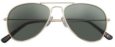 Croon zonnebril Ann dames cat. 3 piloot goud/groen sterkte +2.00