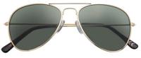 Croon zonnebril Ann dames cat. 3 piloot goud/groen sterkte +2.00