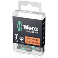 Wera 05057625001 Torx-bit T 25 D 6.3 10 stuk(s) - thumbnail