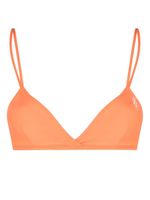 Sporty & Rich haut de bikini à logo imprimé - Orange