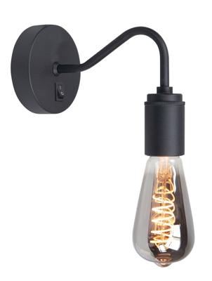 HighLight wandlamp Collo - zwart HighLight wandlamp Collo - zwart