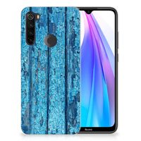 Xiaomi Redmi Note 8T Bumper Hoesje Wood Blue