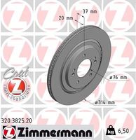 Remschijf COAT Z 320382520