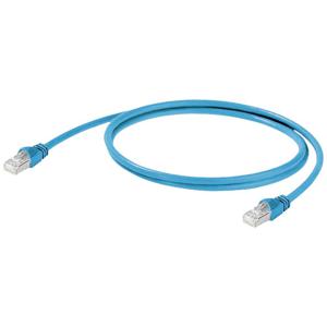 Weidmüller 2813820003 RJ45 Netwerkkabel, patchkabel CAT 5 SF/UTP 0.30 m Blauw 1 stuk(s)