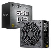 EVGA SuperNOVA 550 G3 power supply unit 550 W 24-pin ATX Zwart