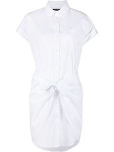 Lauren Ralph Lauren robe-chemise à manches courtes - Blanc