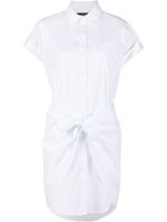 Lauren Ralph Lauren robe-chemise à manches courtes - Blanc