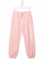 Palm Angels Kids pantalon de jogging à logo imprimé - Rose