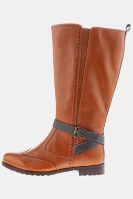 Ulla Popken leren laarzen - Grote Maten