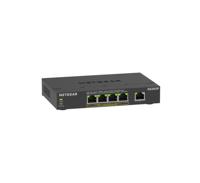 NETGEAR GS305Pv3 Unmanaged Gigabit Ethernet (10/100/1000) Power over Ethernet (PoE) Zwart - thumbnail