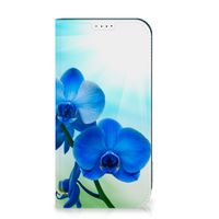 iPhone 15 Pro Max Smart Cover Orchidee Blauw - Cadeau voor je Moeder