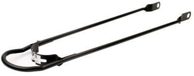 Cycle Tech spatbordstang met bumper 28 x 1,5 inch staal zwart Cycle Tech spatbordstang met bumper 28 x 1,5 inch staal zwart