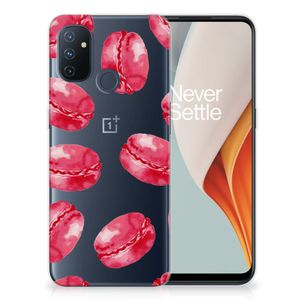 OnePlus Nord N100 Siliconen Case Pink Macarons