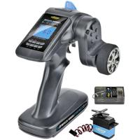 Carson Modellsport Reflex Wheel Pro III LCD Marine RC pistoolzender 2,4 GHz Aantal kanalen: 3 Incl. ontvanger - thumbnail