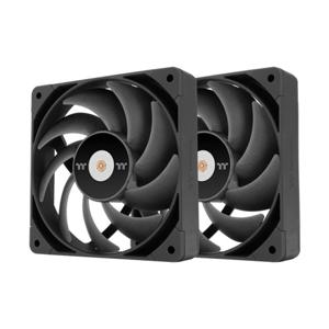 Thermaltake TOUGHFAN 12 Pro Computer behuizing Ventilator 12 cm Zwart 2 stuk(s)