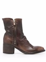 Officine Creative bottes Denner 103 en cuir - Marron