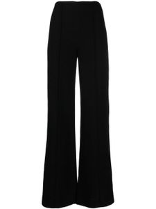 Chloé pantalon évasé à taille haute - Noir