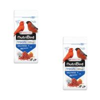 Versele-Laga NutriBird Treats Gold Patee Red Fusion | Dubbel Pakket | 2 x 250 g | Aanvullend voer voor rode parkieten | Bevochtigd met 100% natuurlijke honing | Bevat L-lysine & methionine
