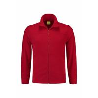 Fleece vest met rits Norway - Rood - voor volwassenen - winter trui - thumbnail