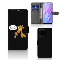 Samsung Galaxy S20 Ultra Leuk Hoesje Giraffe - thumbnail