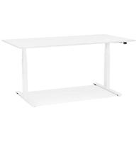 ALTEREGO Zit-sta bureau Design Wit 140x70x127 cm