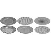 Studio Tavola Ontbijtborden Black Sailor ø 21 cm - 6 stuks