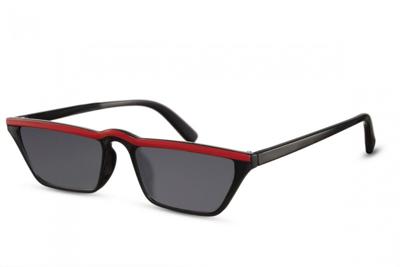 CWI zonnebril dames cat.3 rood/zwart (CWI2261) CWI zonnebril dames cat.3 rood/zwart (CWI2261)