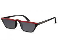 CWI zonnebril dames cat.3 rood/zwart (CWI2261)