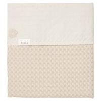 Koeka Antwerp baby ledikantdeken 100x150 cm sand/pebble