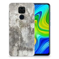 Xiaomi Redmi Note9 TPU Siliconen Hoesje Beton Print - thumbnail