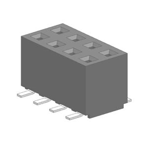 Molex 873401624 Female header, inbouw (standaard) Totaal aantal polen: 16 Rastermaat: 2.00 mm Inhoud: 1 stuk(s) Tube